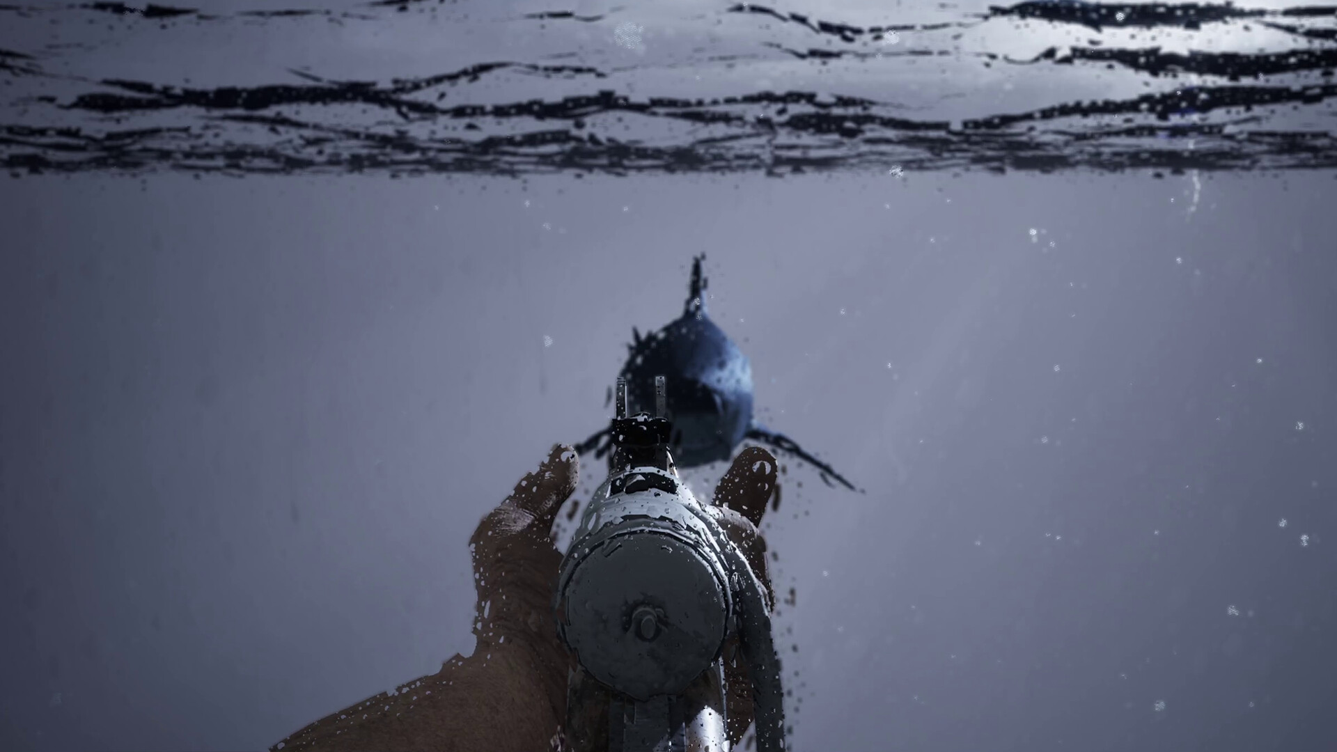 “深海生物”が潜む海を小さなボートで進むサバイバルホラーゲーム『Open Waters』が怖すぎる_006
