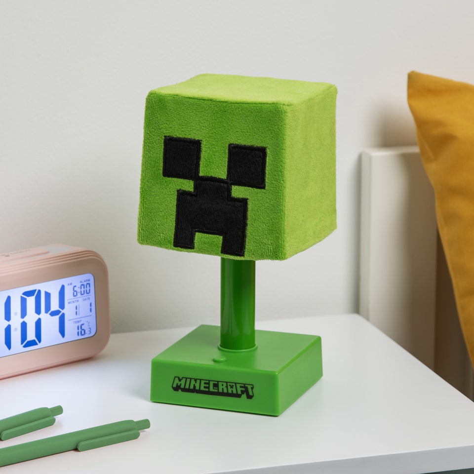 『マイクラ』“チキンジョッキー”が輝くフィギュアライトがブロック調でかわいい_005