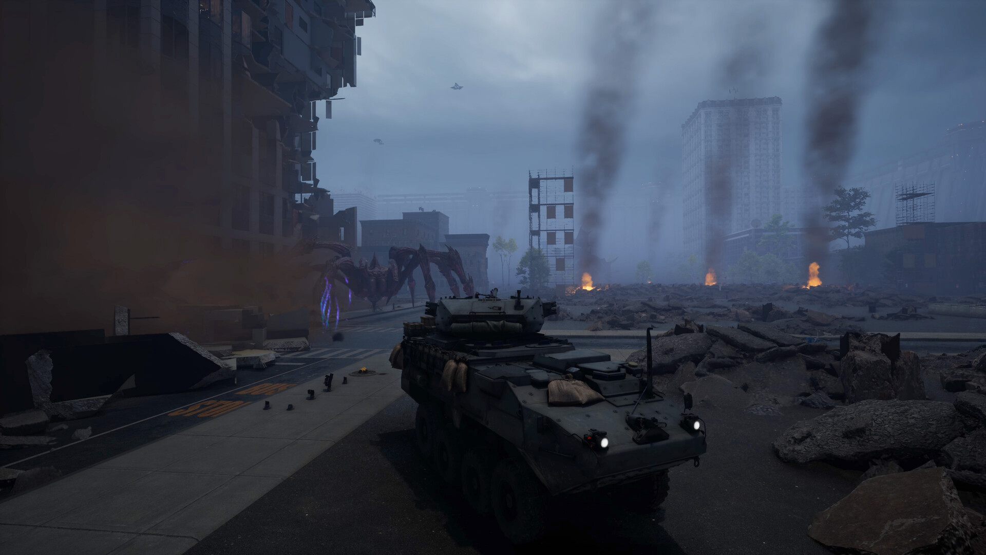 巨大な“怪獣”たちから都市を防衛するアクションゲーム『BeastLink』が発表_008