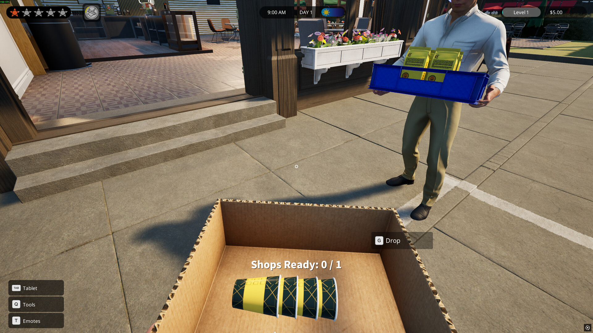 カフェ店員として働き人気店を目指すシミュレーションゲーム『Cafe Crew Simulator』が面白そう_014