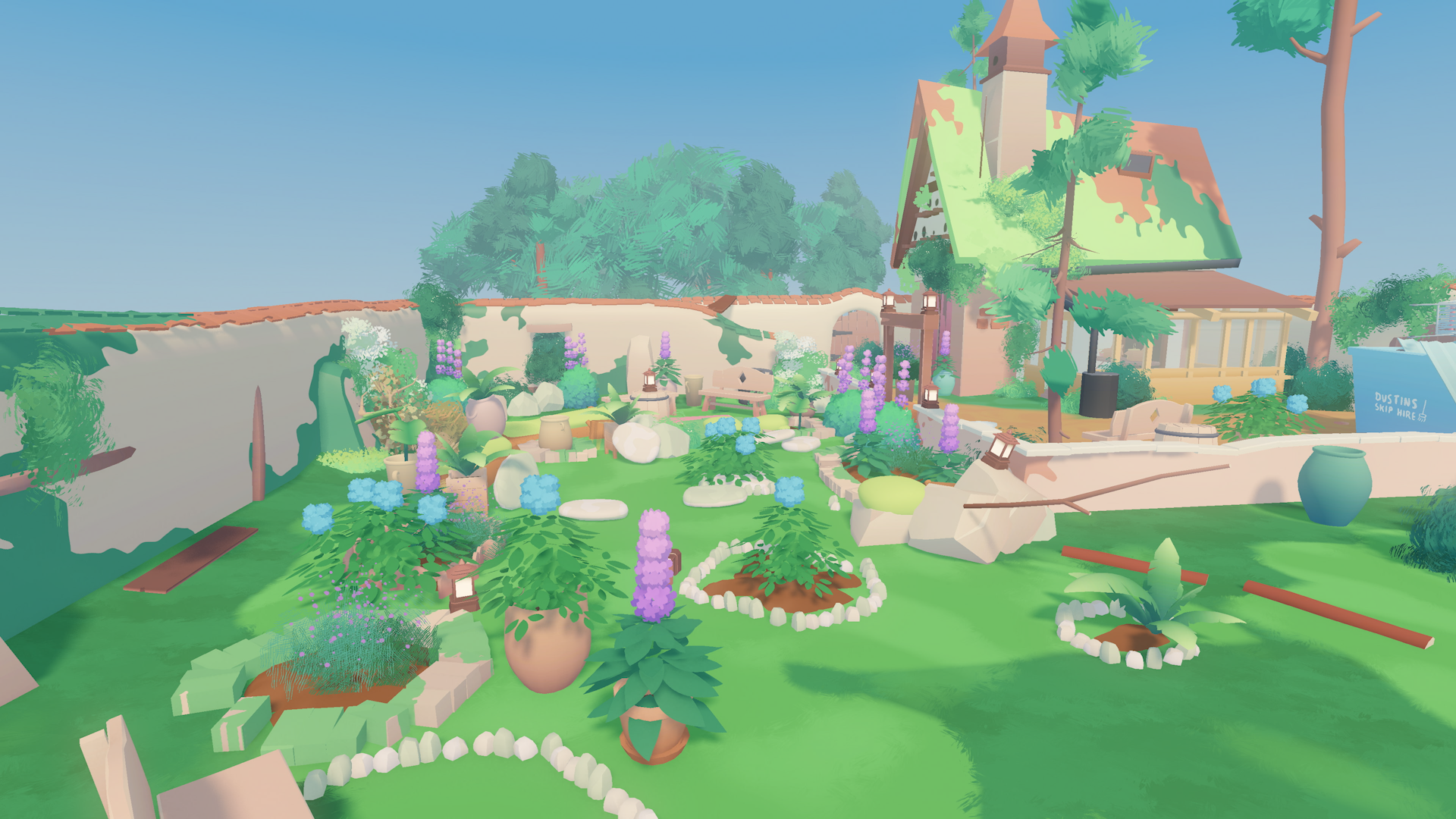 最大6人で荒れ果てた庭園を再生する協力型まったりガーデニングゲーム『Pottering』が発表_012