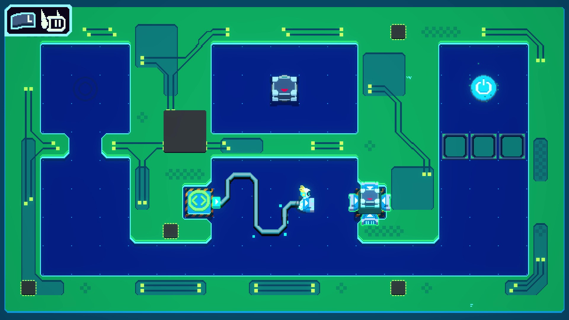 電脳世界の“バグ”を直しながら冒険するパズルゲーム『Re:Connect』体験版がSteamにて配信_003