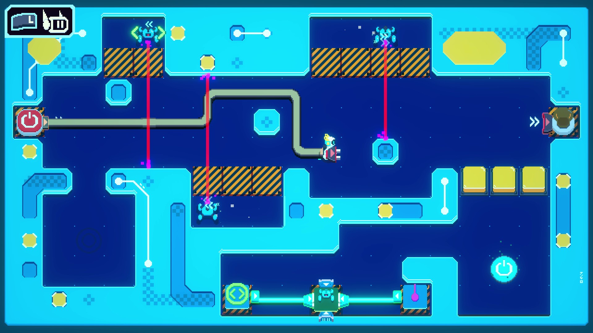 電脳世界の“バグ”を直しながら冒険するパズルゲーム『Re:Connect』体験版がSteamにて配信_002