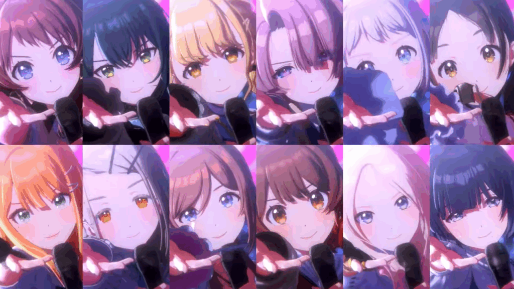 『学園アイドルマスター』1周年記念PVを公開。アイドル12名による「初 12人ver.」がお披露目