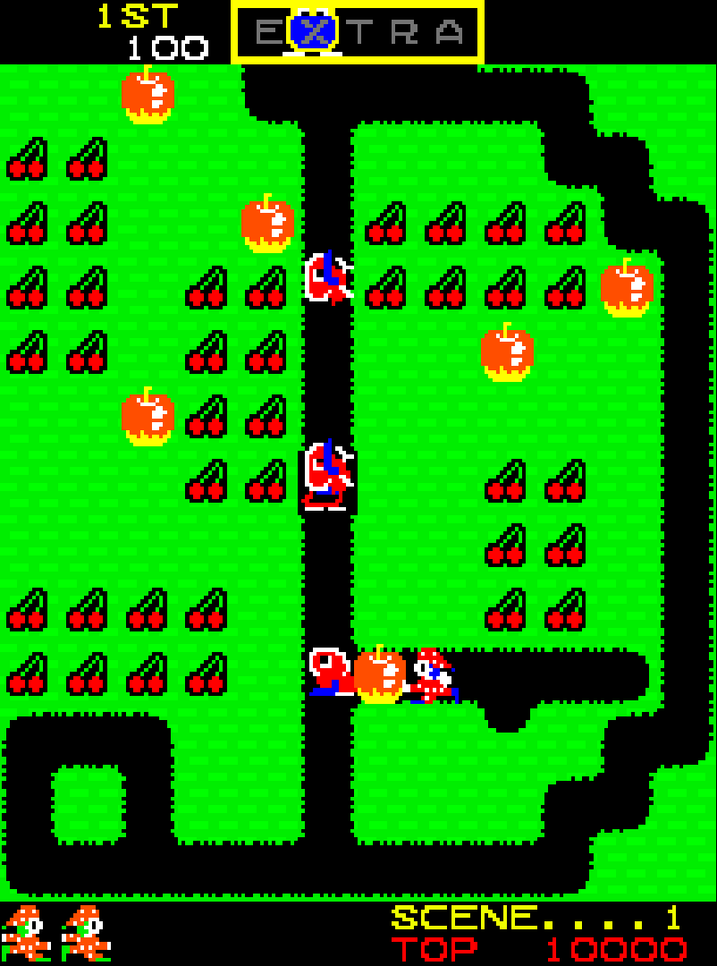 1982年発売のアクションゲーム『Mr.Do!』5月15日からアケアカで配信開始_005
