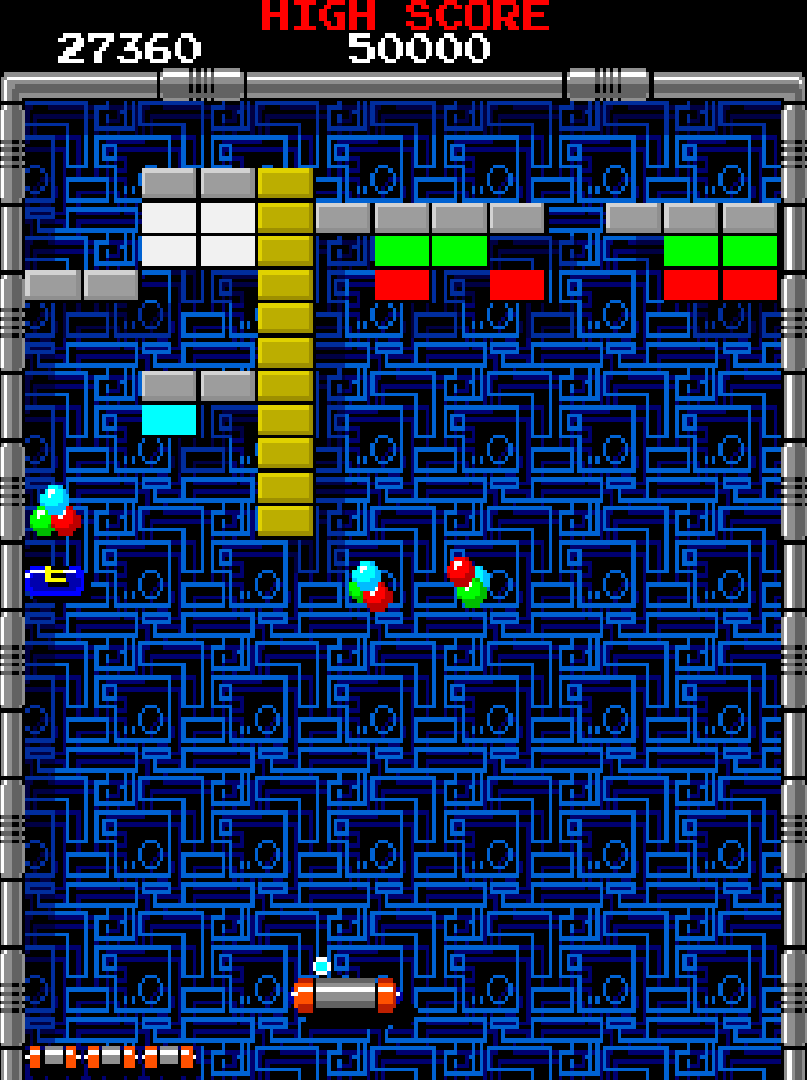 タイトーから1986年に発売されたブロックくずしゲーム『アルカノイド』が「アケアカ」で復刻_002