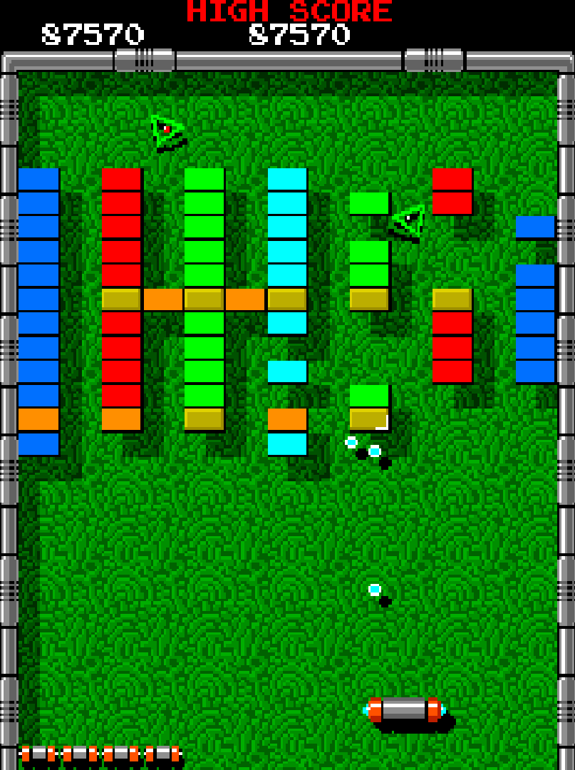 タイトーから1986年に発売されたブロックくずしゲーム『アルカノイド』が「アケアカ」で復刻_003