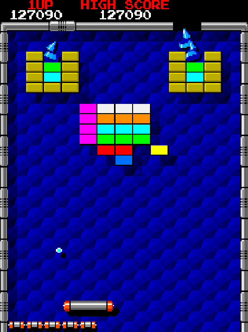 タイトーから1986年に発売されたブロックくずしゲーム『アルカノイド』が「アケアカ」で復刻_005