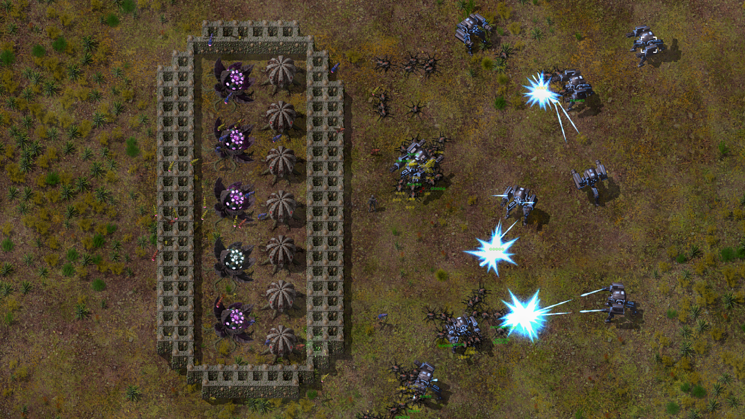『Factorio』ライクな工場建設を“昆虫型の生物”で構築するゲーム『Swarmdustry』が面白そう_010