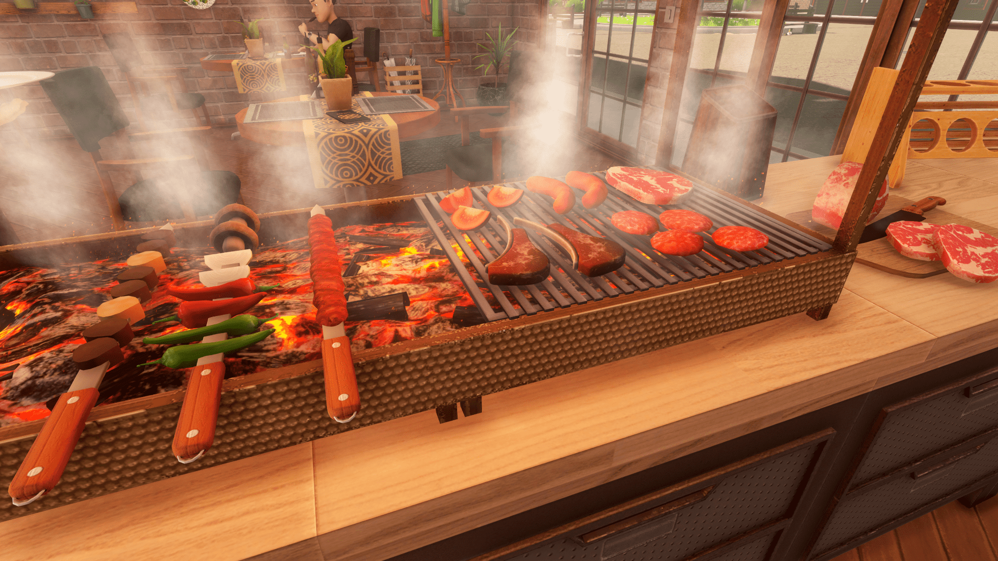 『Kebab Chefs!』の正式版が6月11日にリリース。最大4人協力でケバブ屋が舞台_001