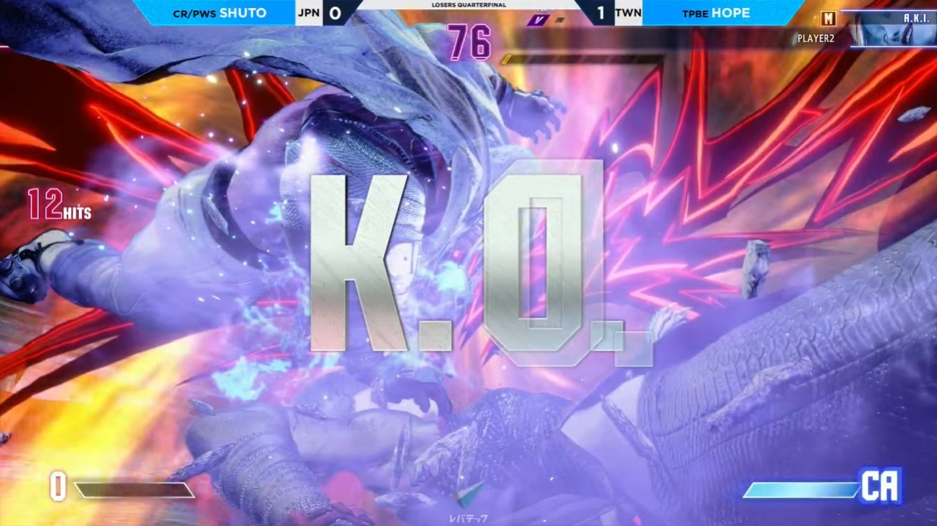 「EVO Japan 2026」『スト6』部門、モダンA.K.Iでトップ4入りを果たしたHope選手が「凄すぎる」と話題に_004
