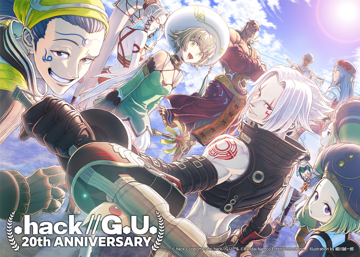『.hack//G.U.』発売20周年を記念して描き下ろしイラスト&新グッズが公開_001