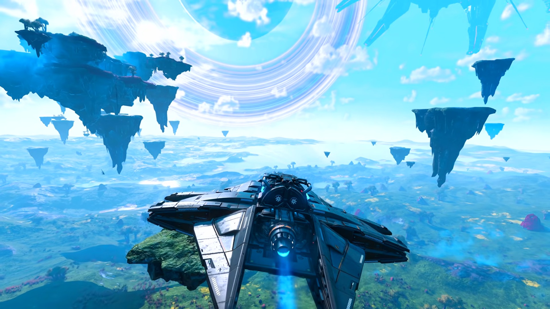 『ノーマンズスカイ』“惑星規模のレーザー砲”を備えた巨大ボス登場！3つの派閥にわかれて挑む「宇宙戦闘」大型アプデが発表_003