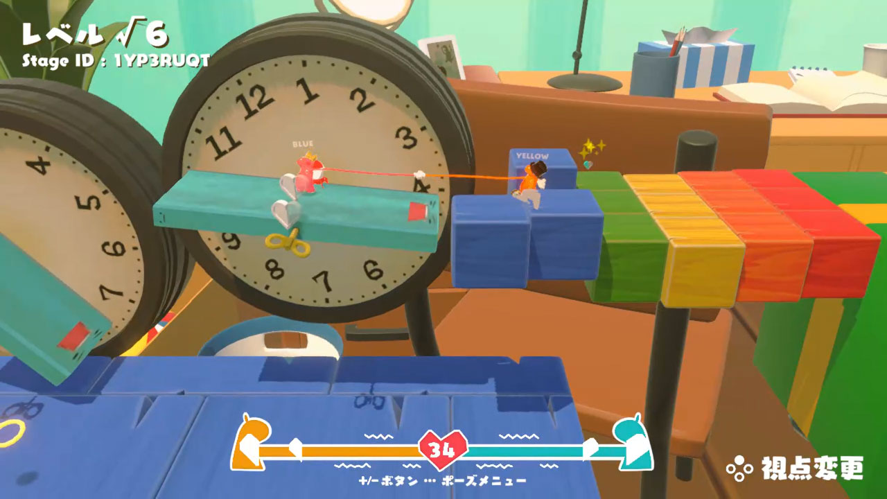 2人で“手をつないで”進む3Dアクションゲームの続編『GooNECT√2』がSwitch、Steam向けに5月21日発売_004