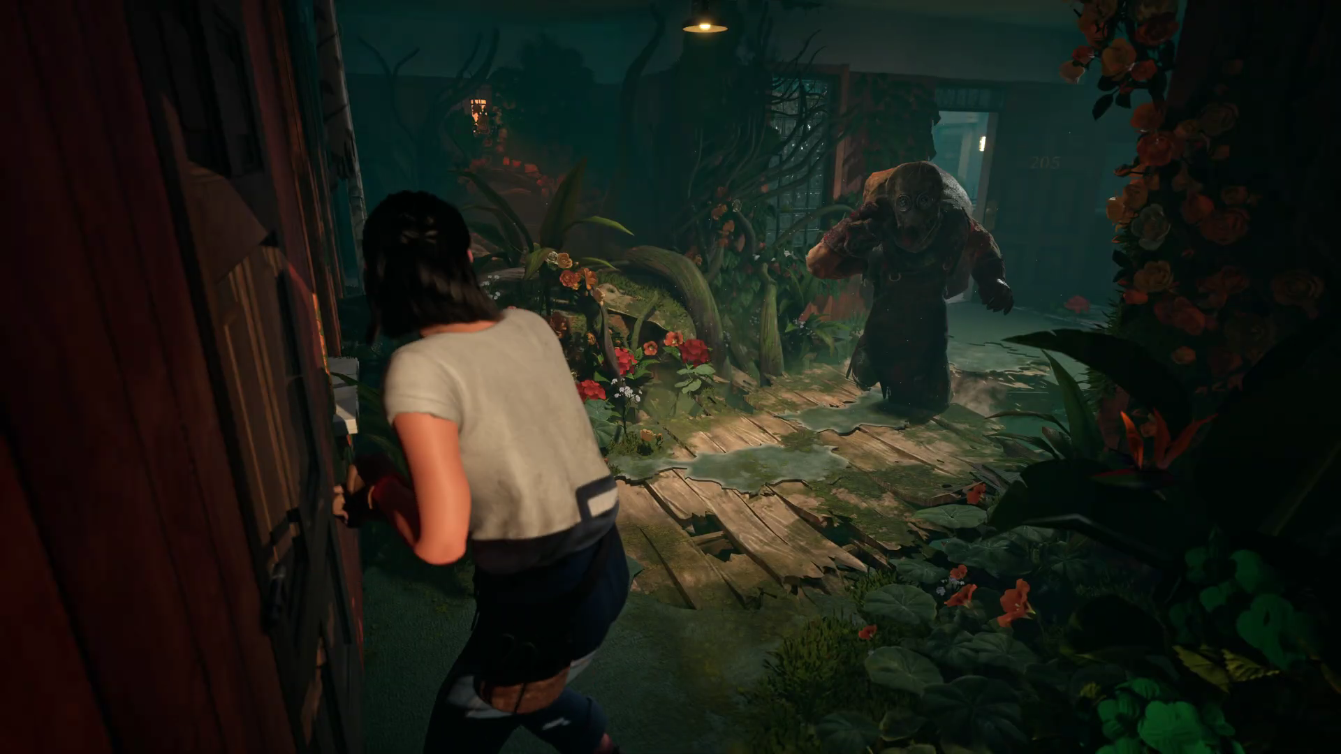 植物サバイバルホラー『The Florist』のトレイラーが公開。疫病が蔓延した町から、武器やパズルを駆使して生還を目指す_006