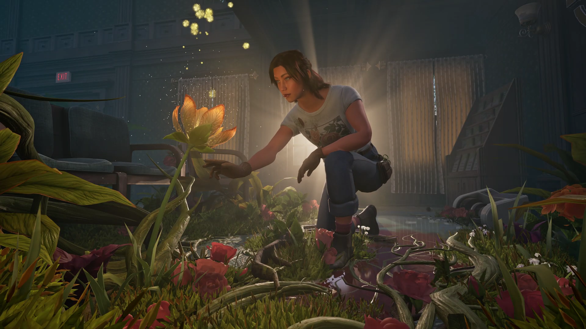 植物サバイバルホラー『The Florist』のトレイラーが公開。疫病が蔓延した町から、武器やパズルを駆使して生還を目指す_003