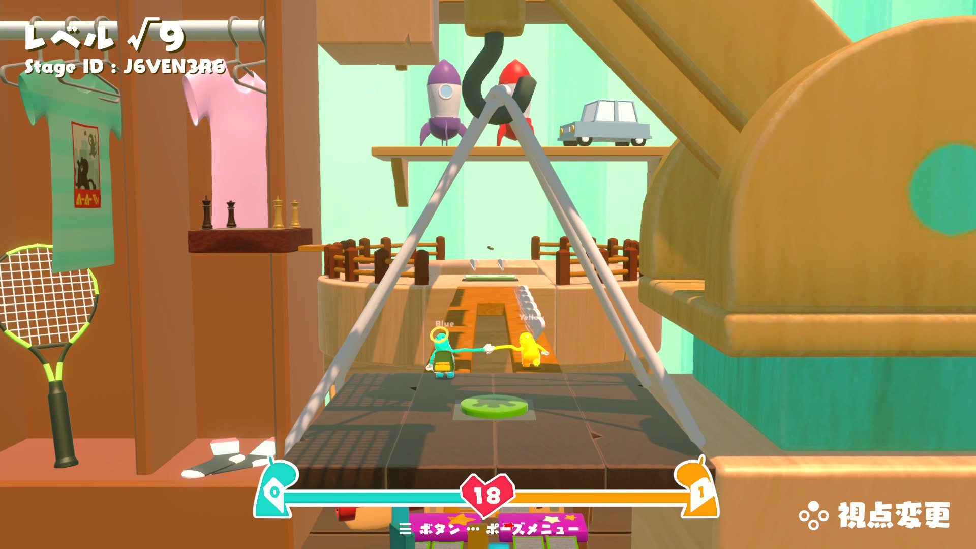 2人で“手をつないで”進む3Dアクションゲームの続編『GooNECT√2』がSwitch、Steam向けに5月21日発売_001