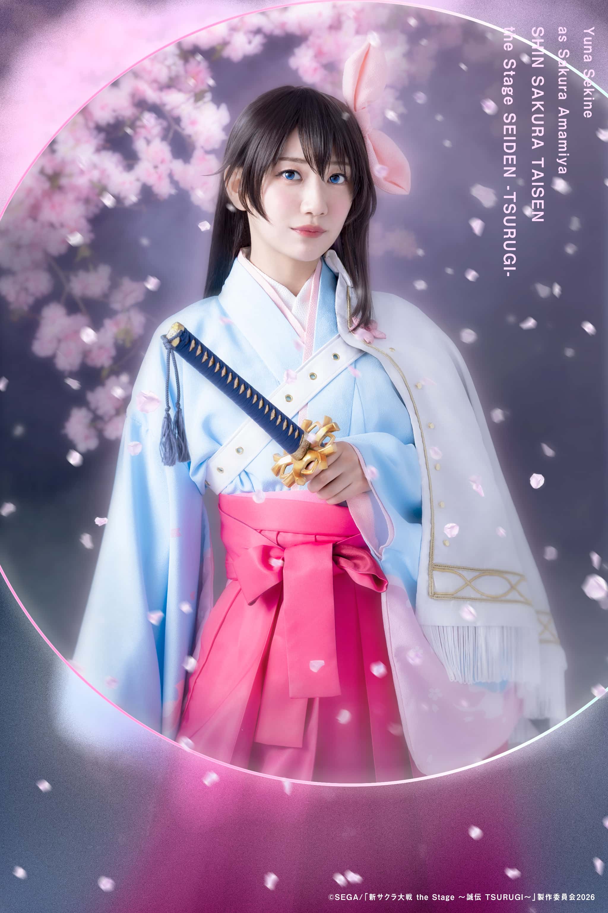 舞台『新サクラ大戦 the Stage ~誠伝 TSURUGI~』上演決定。さくら役関根優那さんをはじめメインキャスト6名も解禁_001