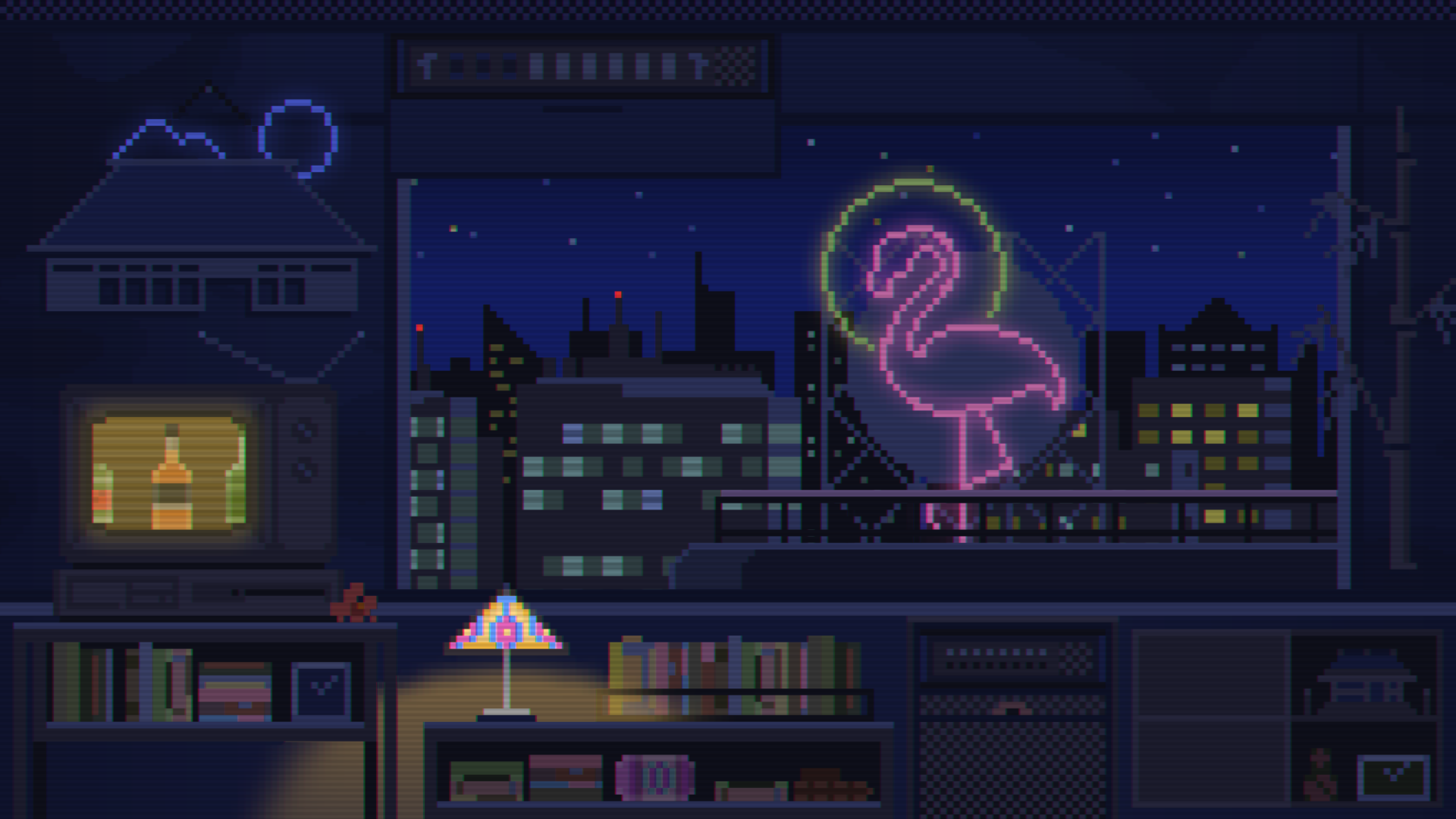 ドット絵で描かれた“チル”な脱出ゲーム『Scenic』のSteamストアページが公開中_004