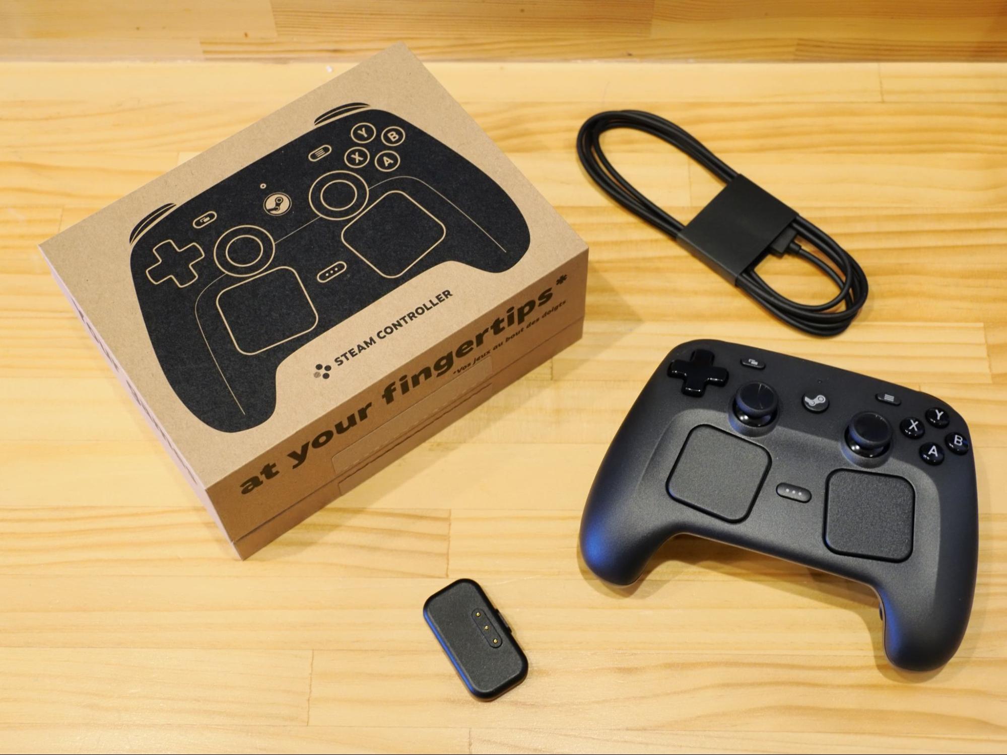 「Steam Controller」製品レビュー｜疑似キーマウ＆ボタン・スティック操作が融合したモンゴリアンコントローラー_024