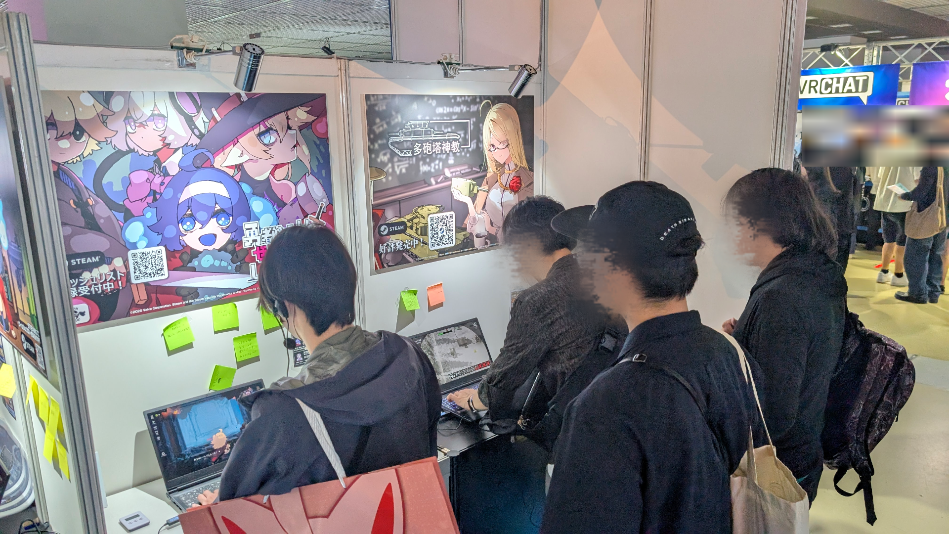電ファミブースが「BitSummit」に出展中。第四境界の新作『人のゲームカセット』をふくむ12タイトルが試遊可能_032