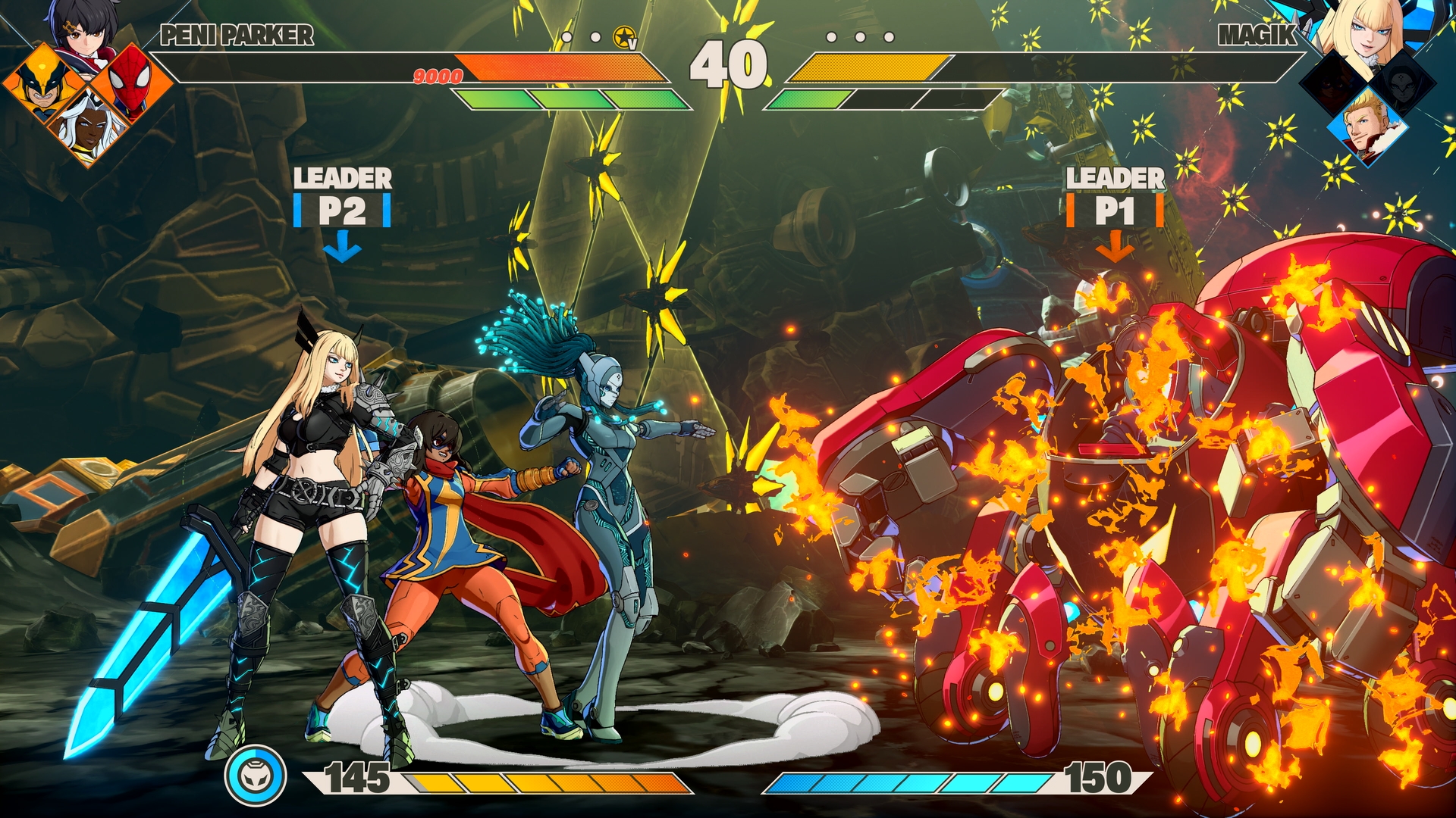 『マーベル 闘魂：ファイティングソウル』開発者インタビュー｜「1キャラだけで遊べる」4vs4対戦格闘ゲーム_003