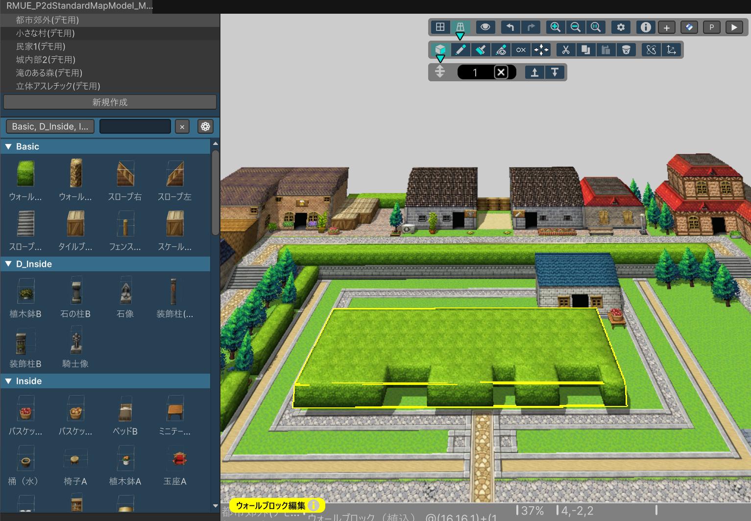 ツクールシリーズ最新作『RPGツクールU2U』のマップエディタを試遊。積み木感覚でRPGマップが作れて、思わず声が出た_005