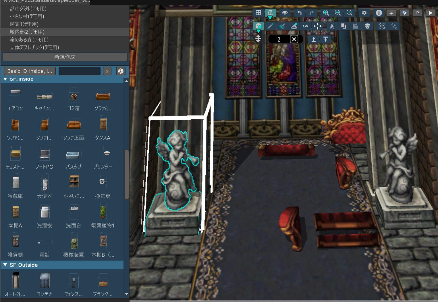 ツクールシリーズ最新作『RPGツクールU2U』のマップエディタを試遊。積み木感覚でRPGマップが作れて、思わず声が出た_008