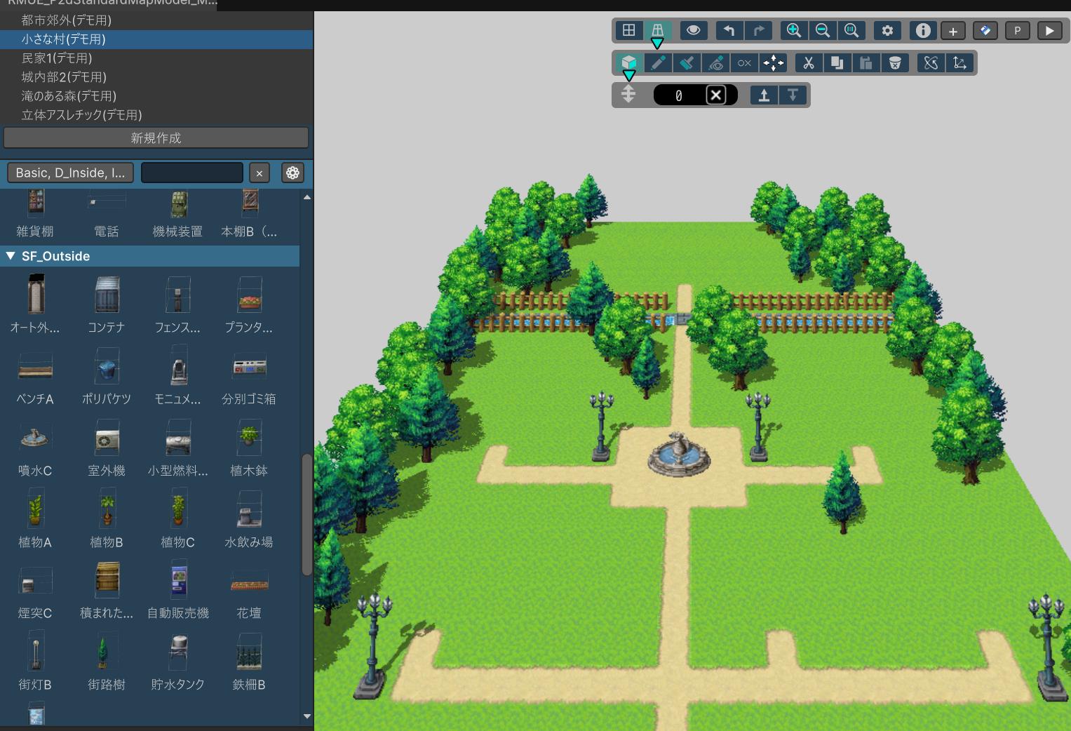 ツクールシリーズ最新作『RPGツクールU2U』のマップエディタを試遊。積み木感覚でRPGマップが作れて、思わず声が出た_010