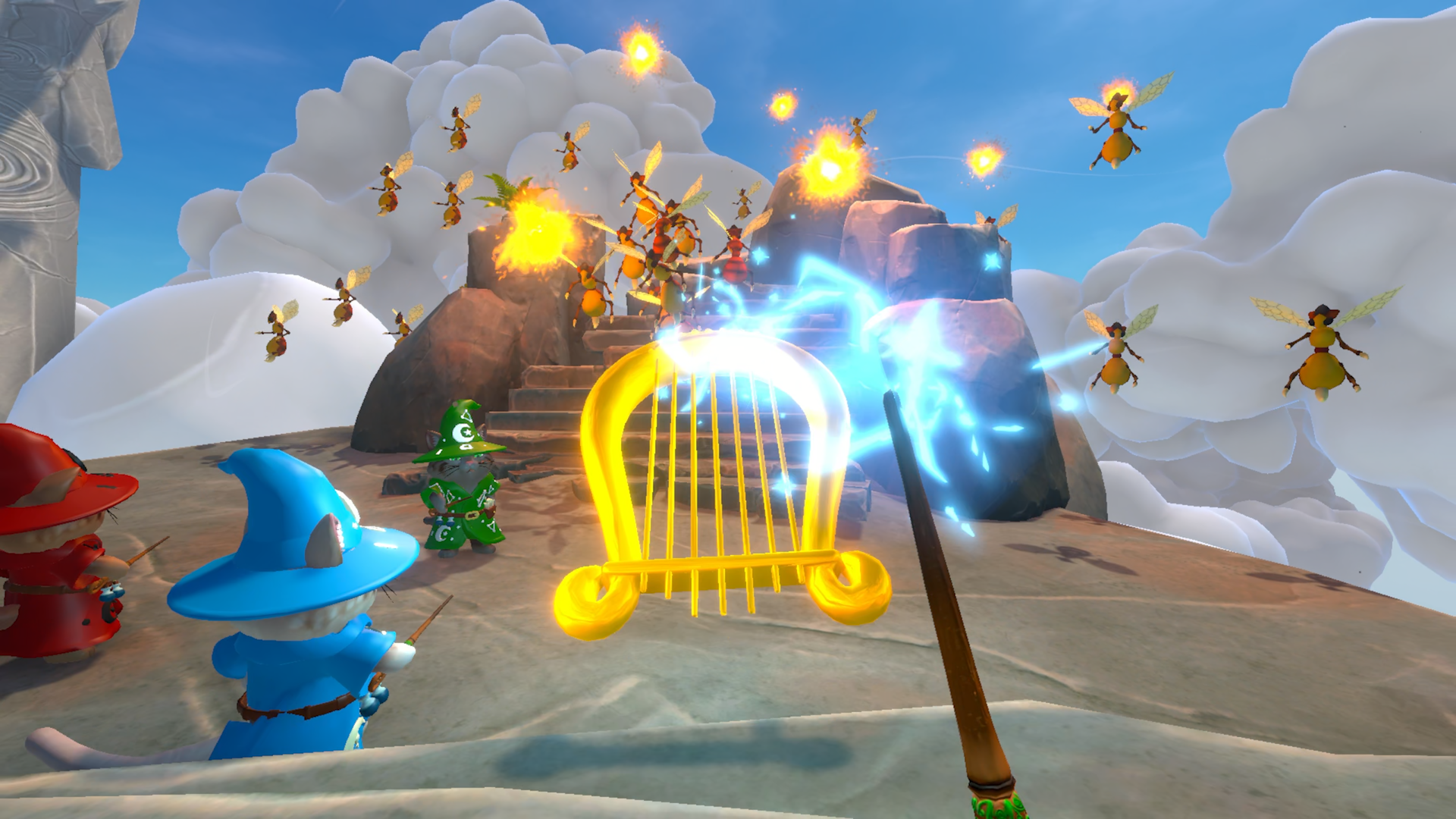 『ねこねこマジック』体験版が配信開始。「魔法使いネコ」になって呪文を唱える最大4人協力ゲーム_004