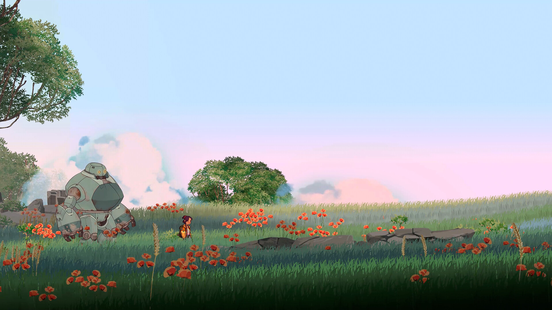 『Lost in Tandem』が7月にSteamにてリリース。少女とロボットが旅をする2人協力2Dアドベンチャー・パズルゲーム_009