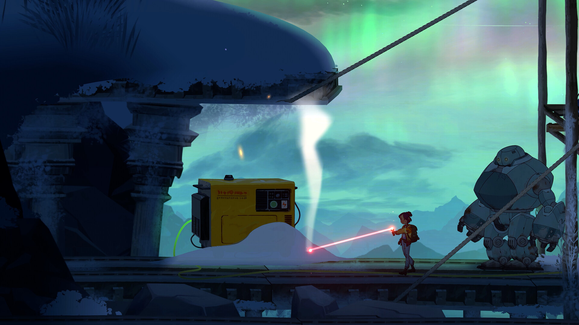 『Lost in Tandem』が7月にSteamにてリリース。少女とロボットが旅をする2人協力2Dアドベンチャー・パズルゲーム_005