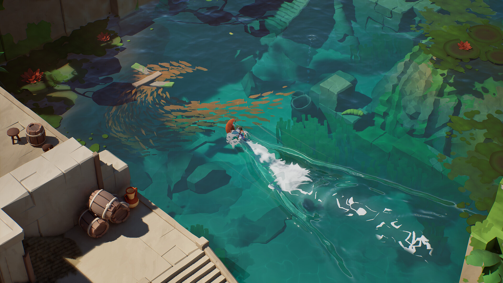 『The Edge of Water』が面白そう。息を呑むほど美しい海を“素足”で駆け抜けるアクションゲーム_001