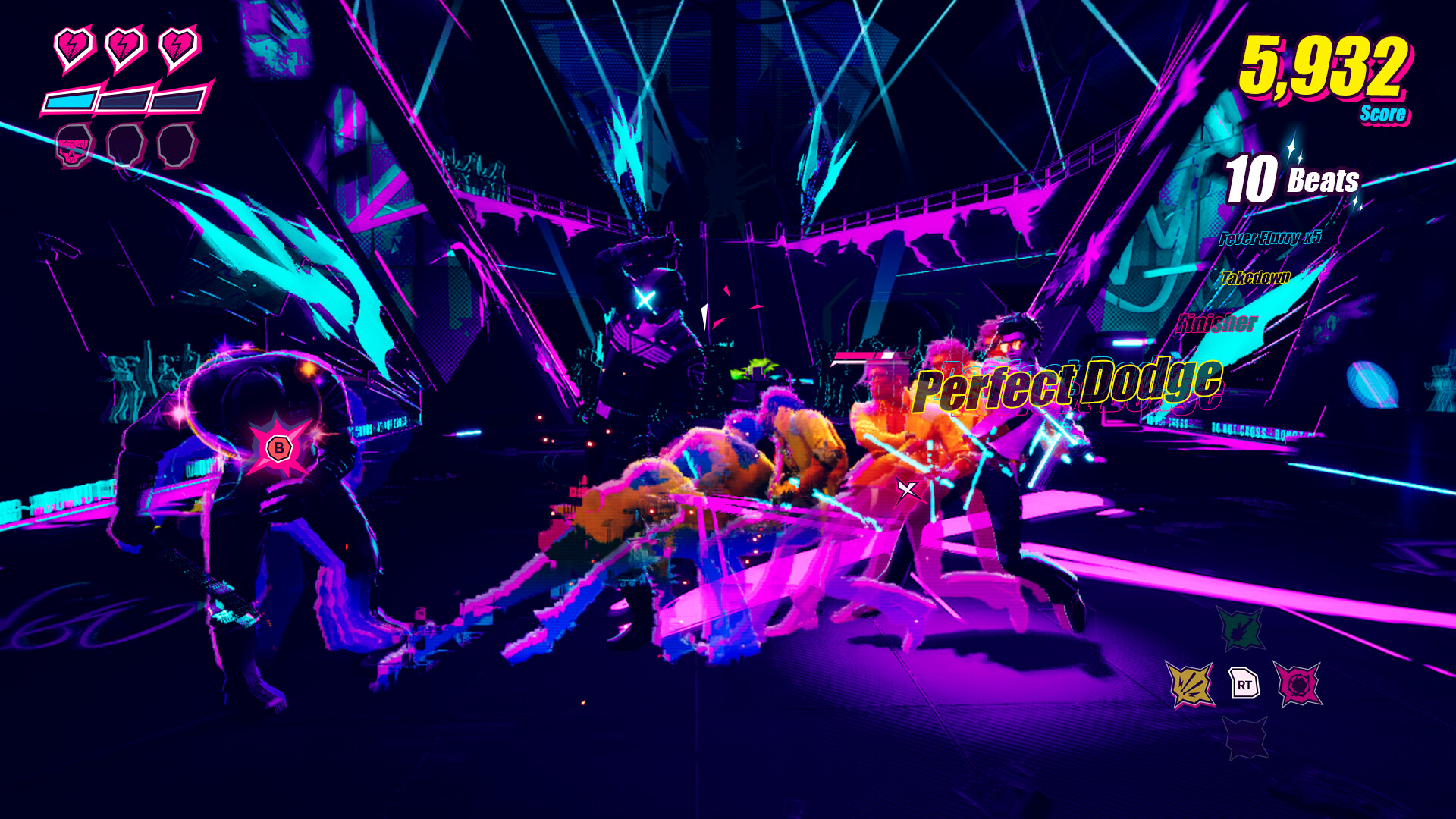 リズム格闘アクション『Dead as Disco』早期アクセス版が配信開始_002