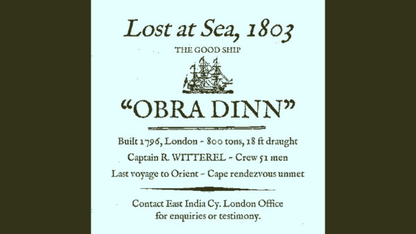 『Return of the Obra Dinn』が40%オフの1380円となるセールがSteamで開催中_001