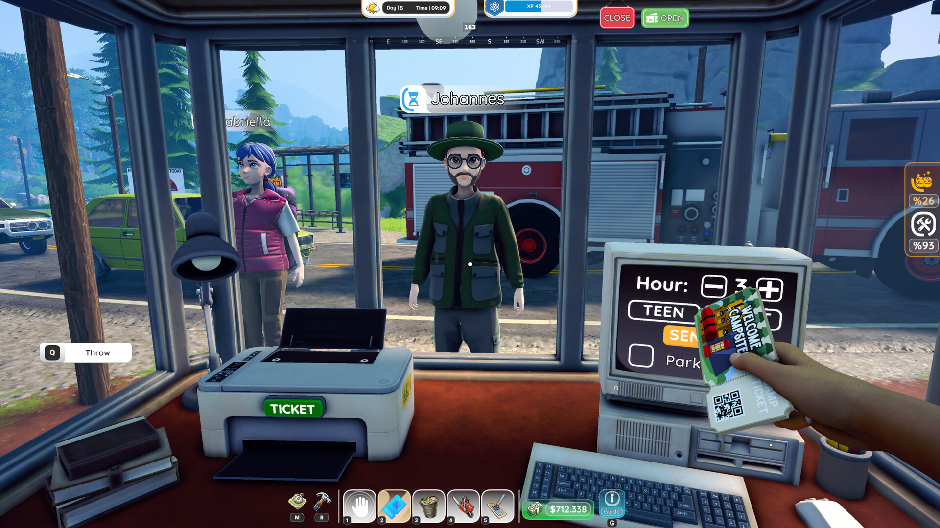 自分だけのキャンプ場を経営するゲーム『Campsite Hustle!』早期アクセス版が6月3日にSteamでリリース_002