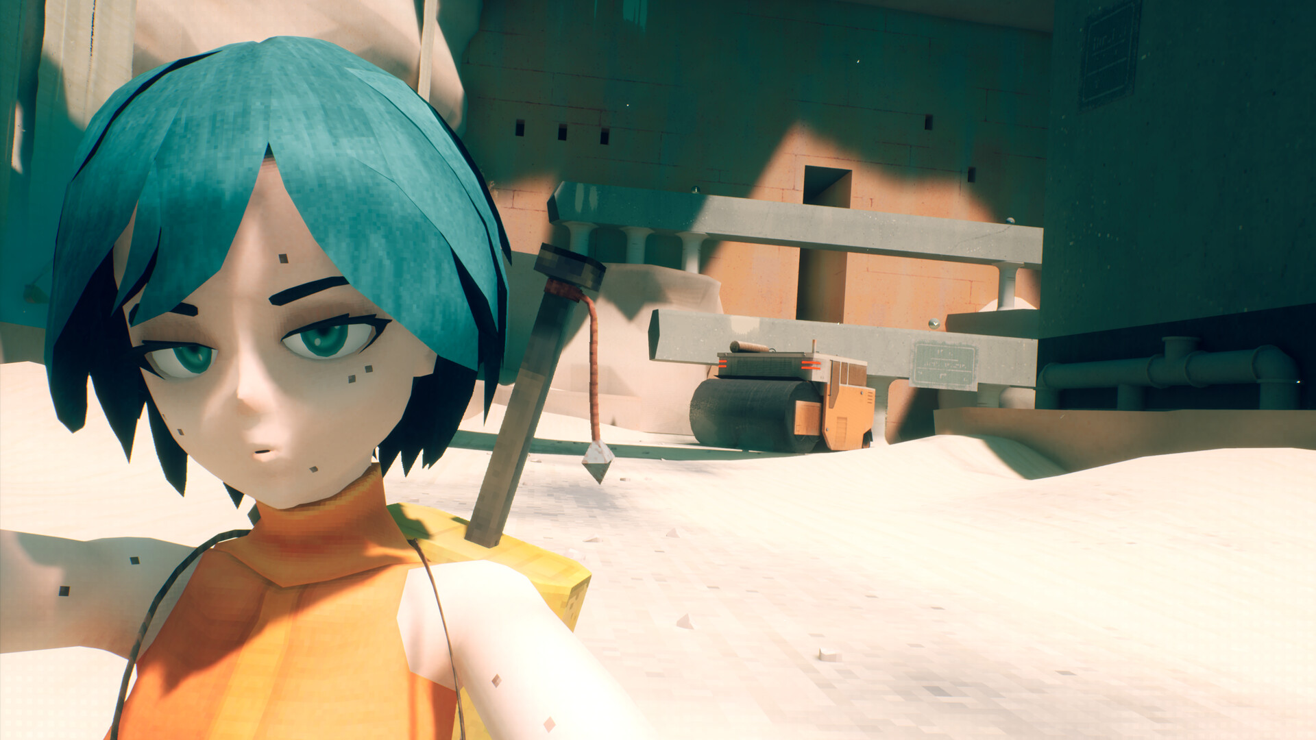『モータースライス』本日リリース、少女がチェーンソーで巨大マシンを破壊するパルクールアクション_008