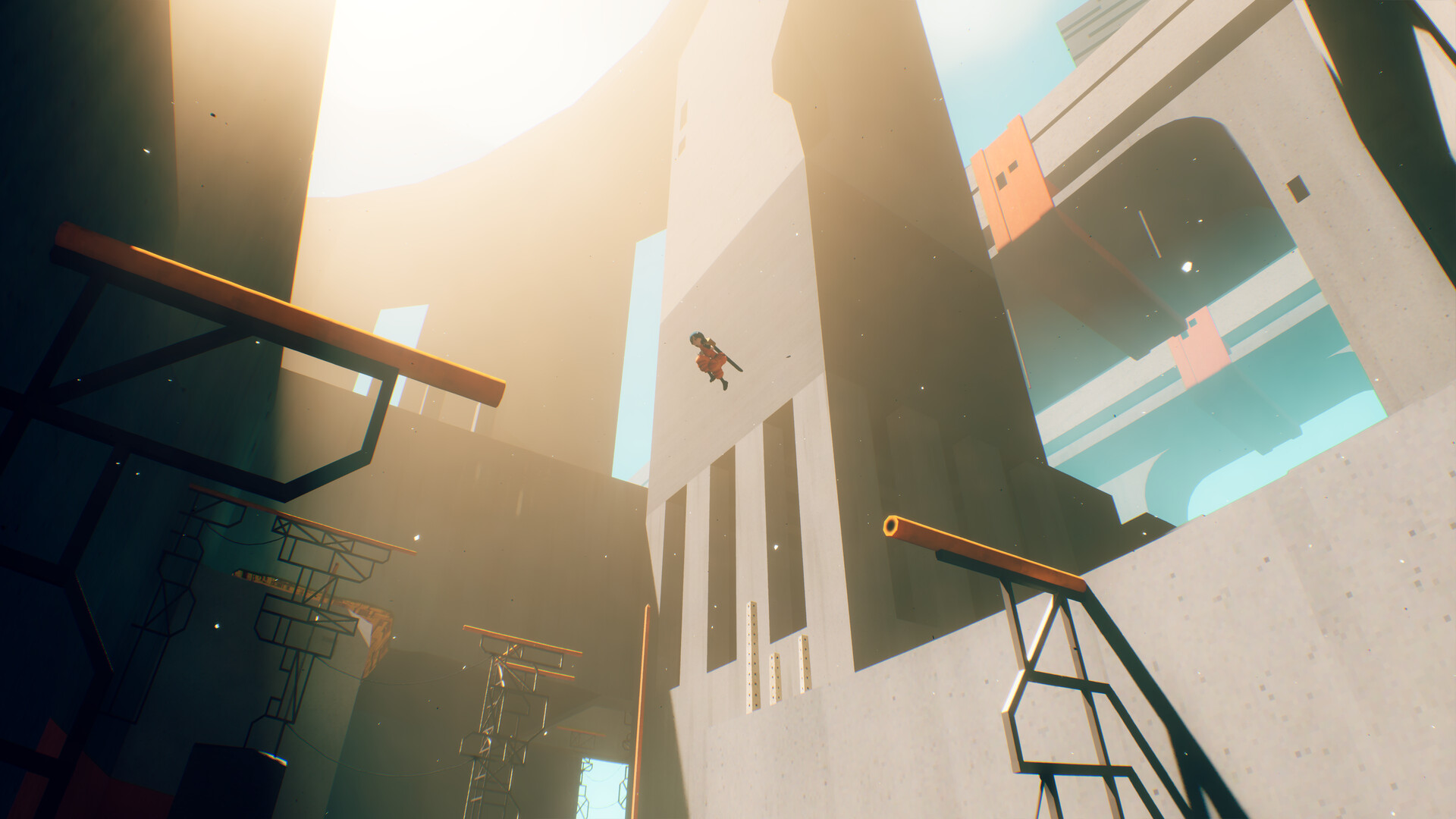 『モータースライス』本日リリース、少女がチェーンソーで巨大マシンを破壊するパルクールアクション_011