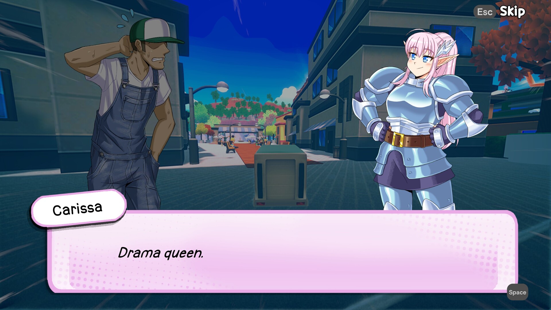 『Truck-kun is Supporting Me from Another World?!』発表。歩行者はね飛ばしゲーム_005