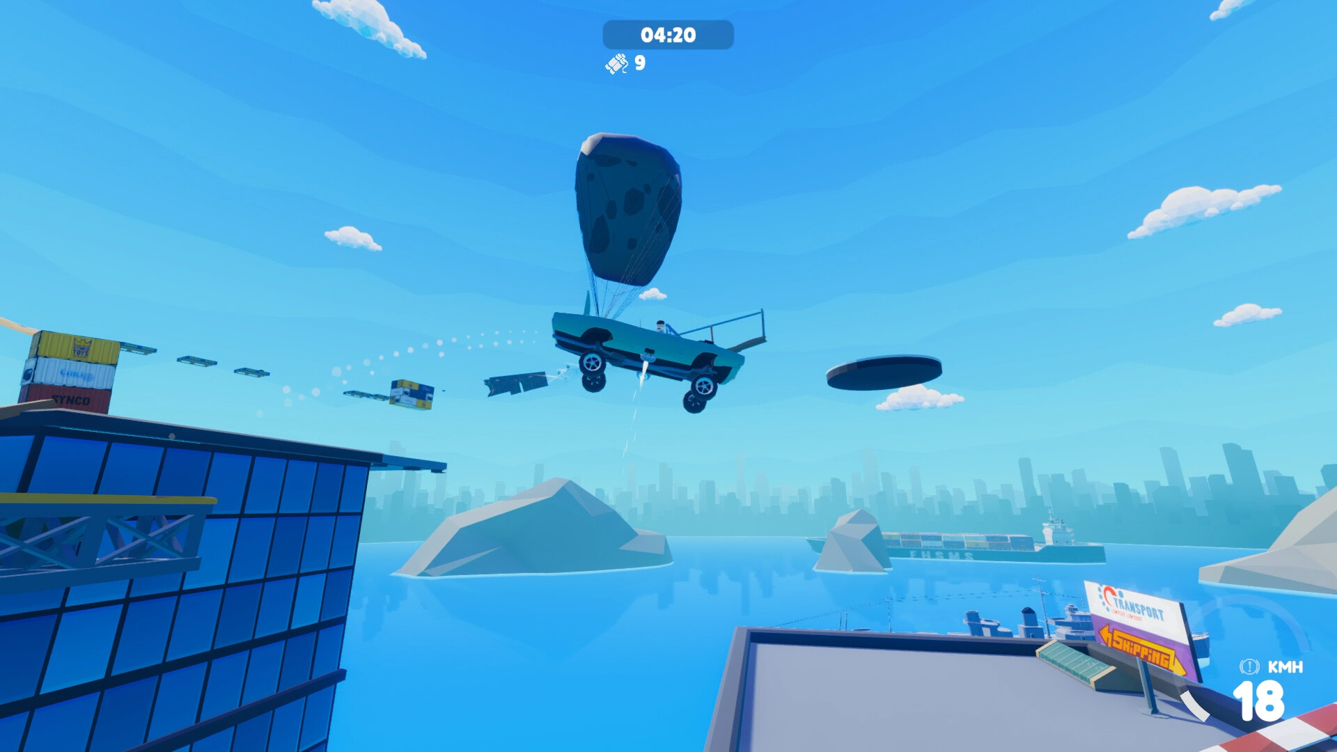 『Carry the Pack Rack』がSteamで登場予定。2人で車に乗って、ハンドルとアクセル操作を分担する協力ゲーム_003