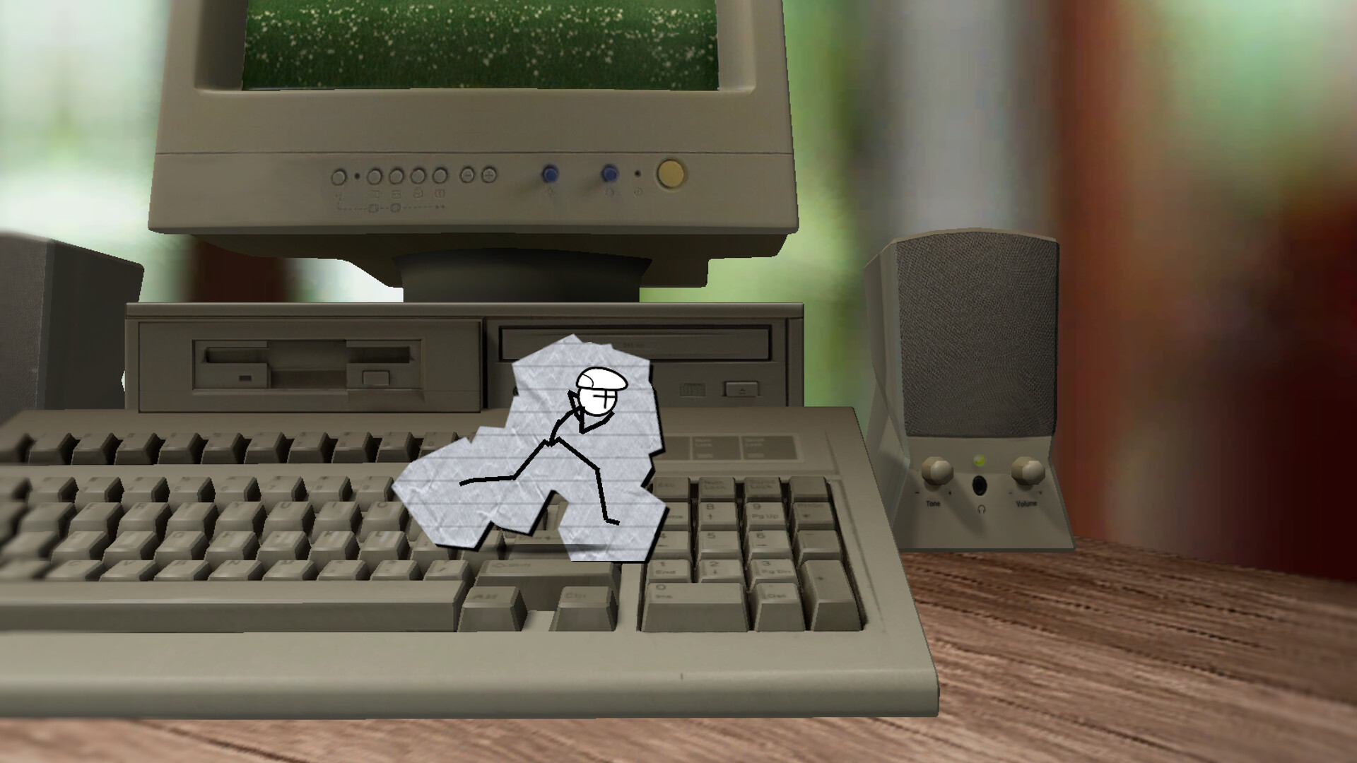 2000年代ネット文化が舞台の棒人間アクション『Keyboard Warrior Stickman』2026年にリリース予定_002