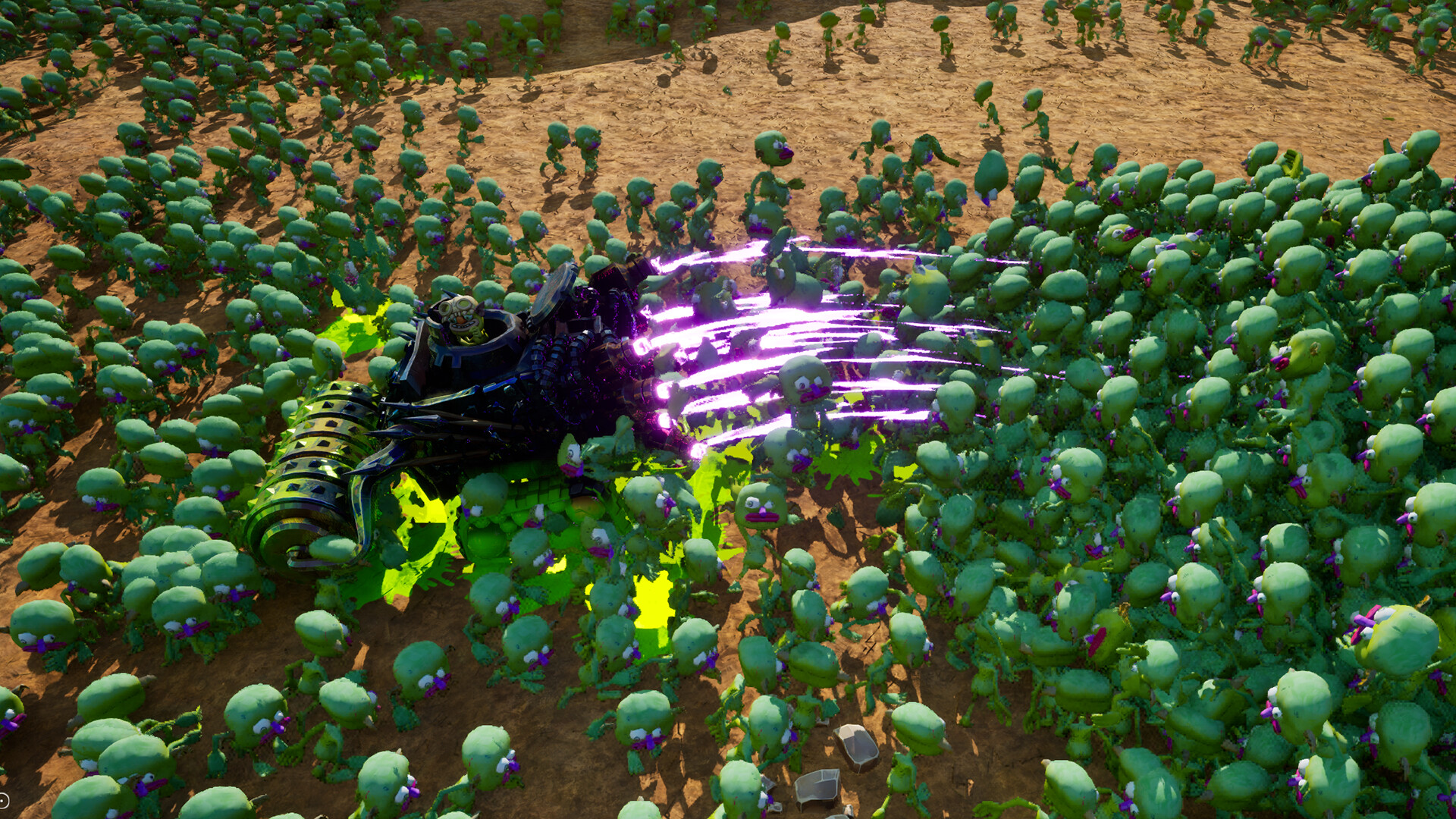 『There Are Millions of Goblins 』が気持ちよさそう。ゴブリンの大群を車と銃火器でぶっ飛ばすゲーム_004