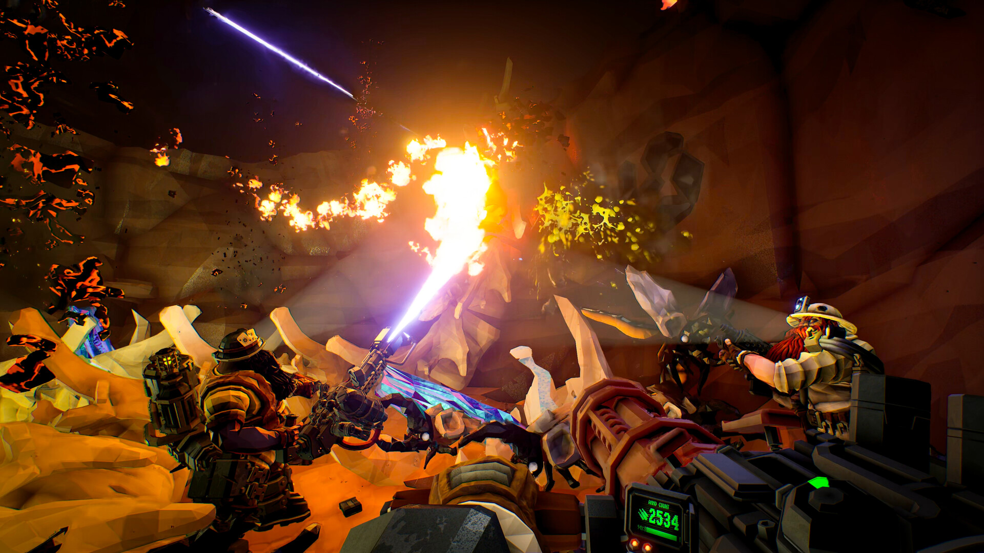 『Deep Rock Galactic』が70％オフセール中。掘って、撃って、酒を飲む。ドワーフ鉱夫の4人協力アクションゲーム_002