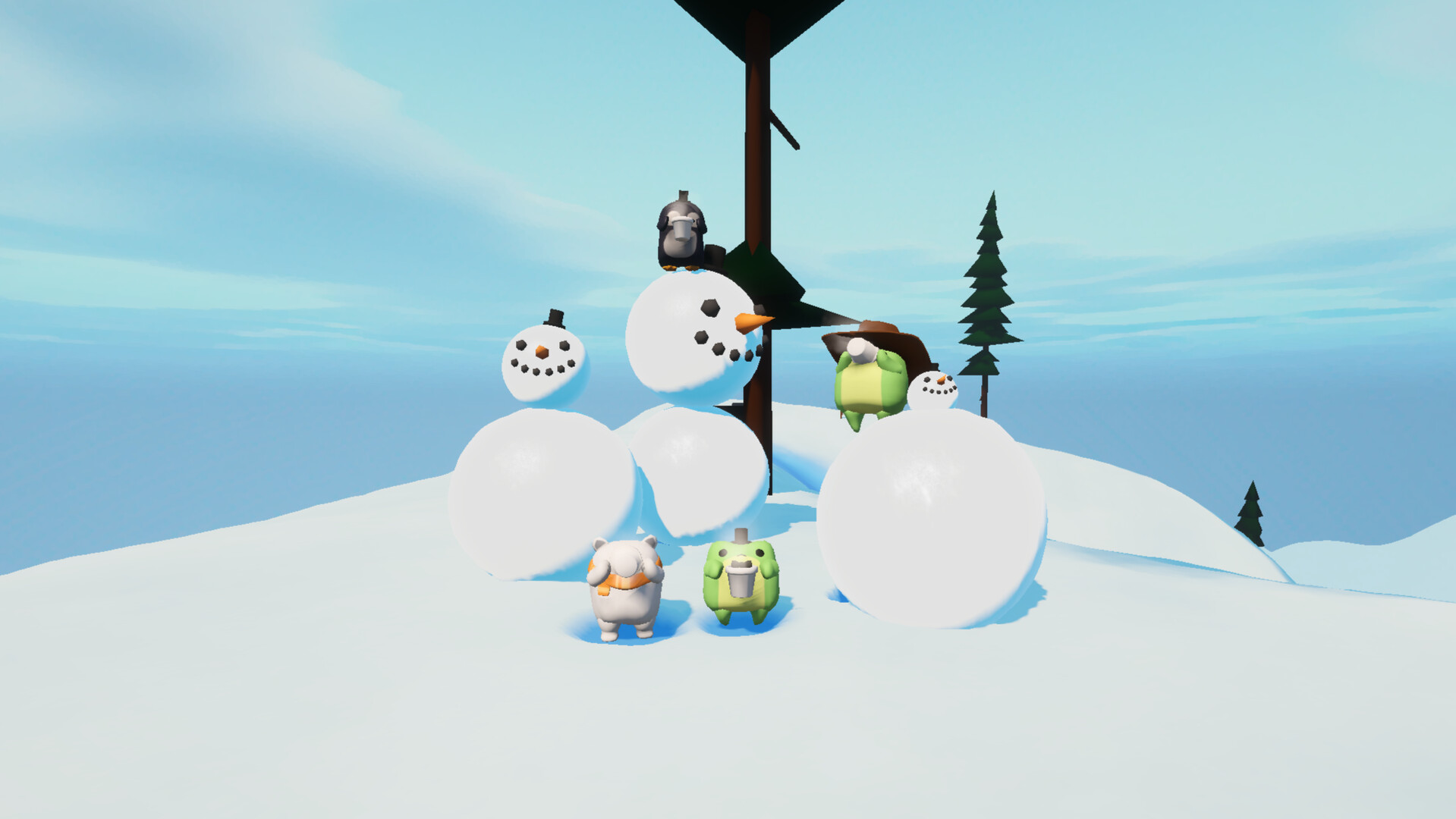 『Sledding Game』が好調な滑り出し。キュートな大人数マルチのソリ遊びゲーム_006
