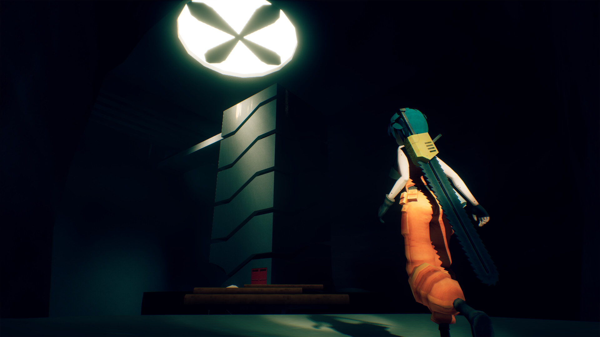 『モータースライス』本日リリース、少女がチェーンソーで巨大マシンを破壊するパルクールアクション_006
