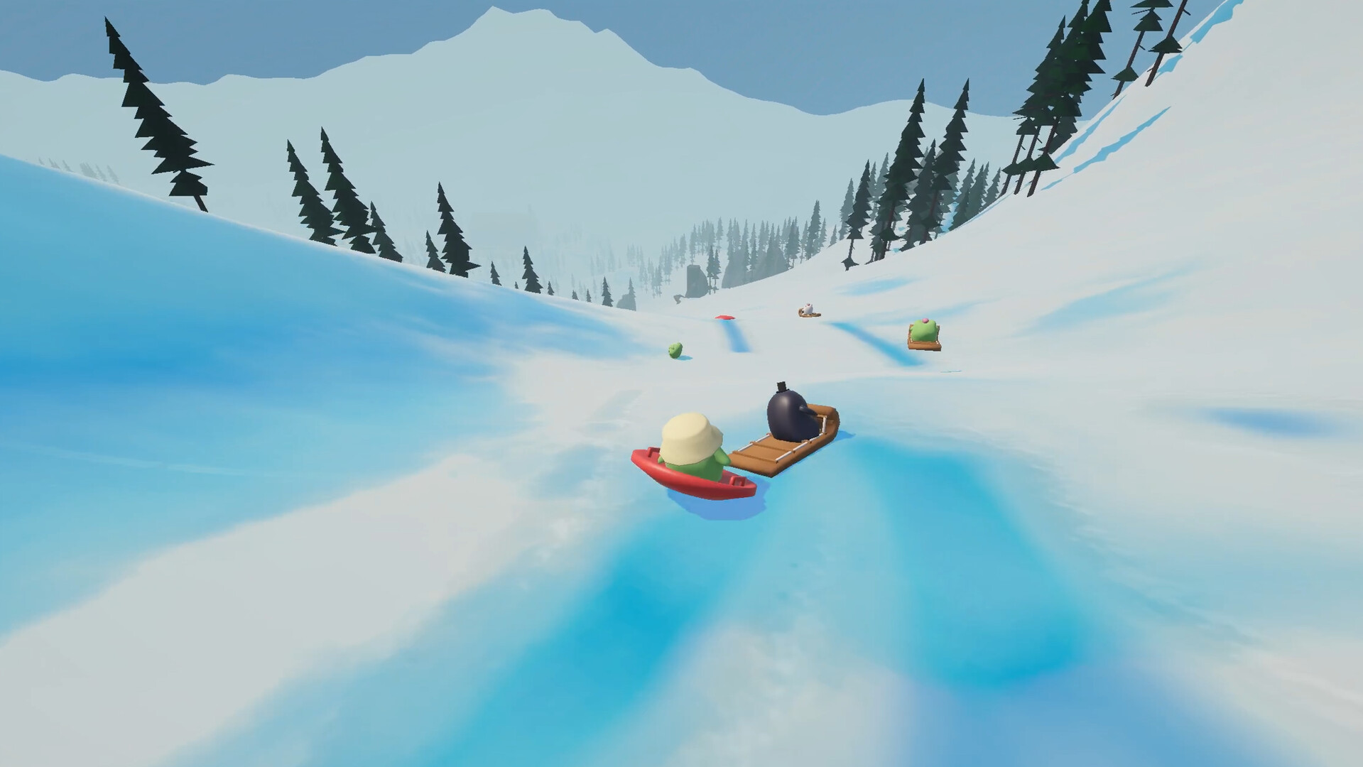 『Sledding Game』が好調な滑り出し。キュートな大人数マルチのソリ遊びゲーム_001