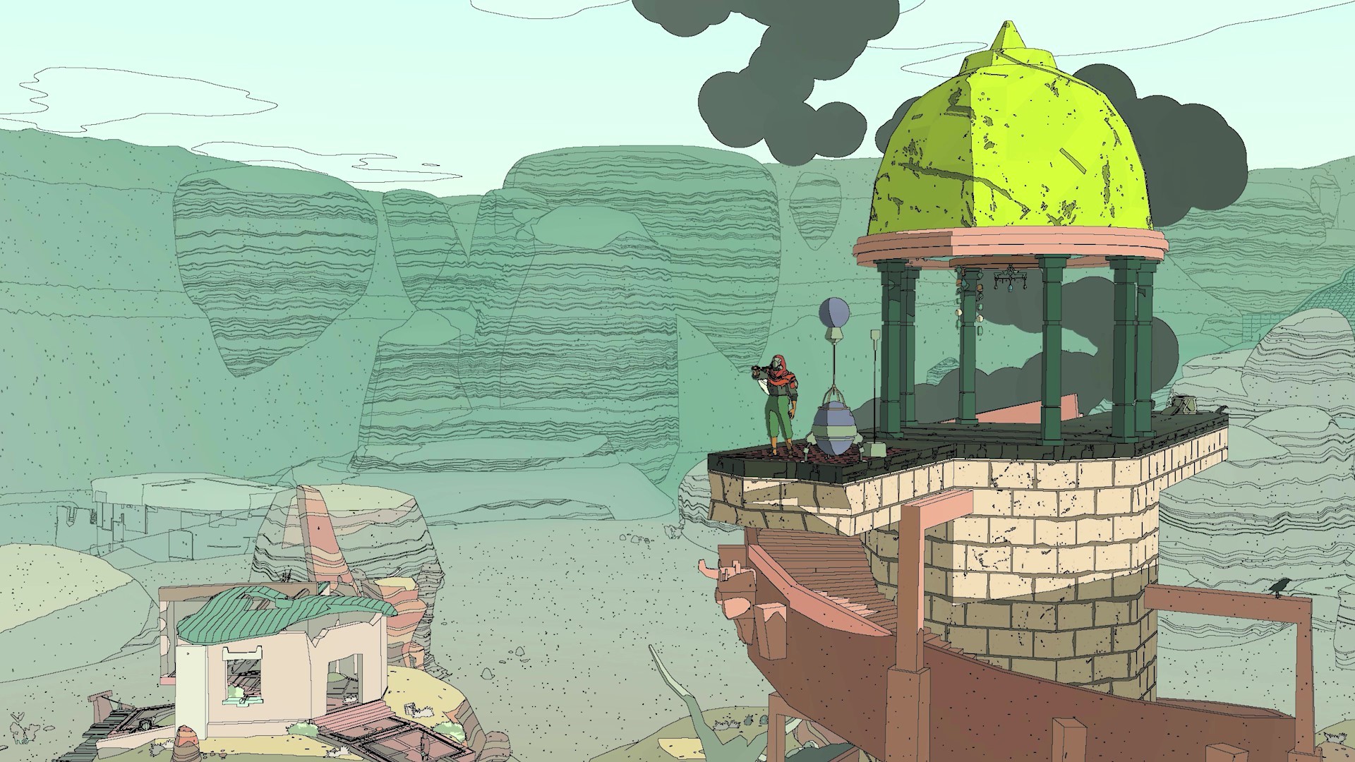『Sable』がSteamで75%オフの700円セール、砂漠の惑星をホバーバイクで旅するゲーム_003