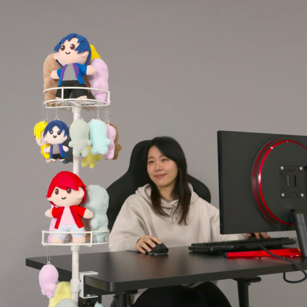 　「ぬいタワー デスクタイプ」発売。デスクに取り付ける推しぬい収納ラック_006
