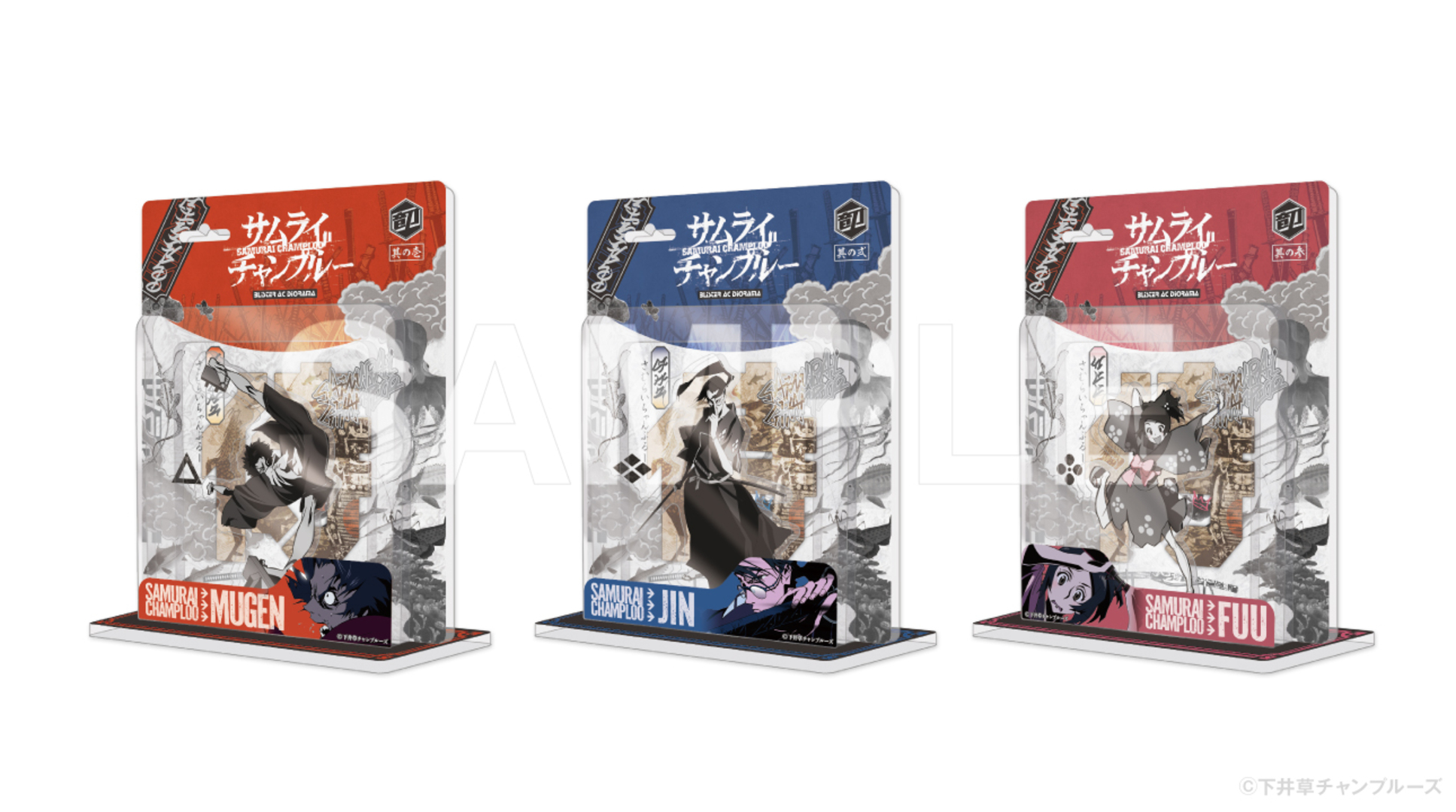 アニメ『サムライチャンプルー』POP UP SHOPが6月12日よりSHIBUYA TSUTAYA IP書店で開催へ_001