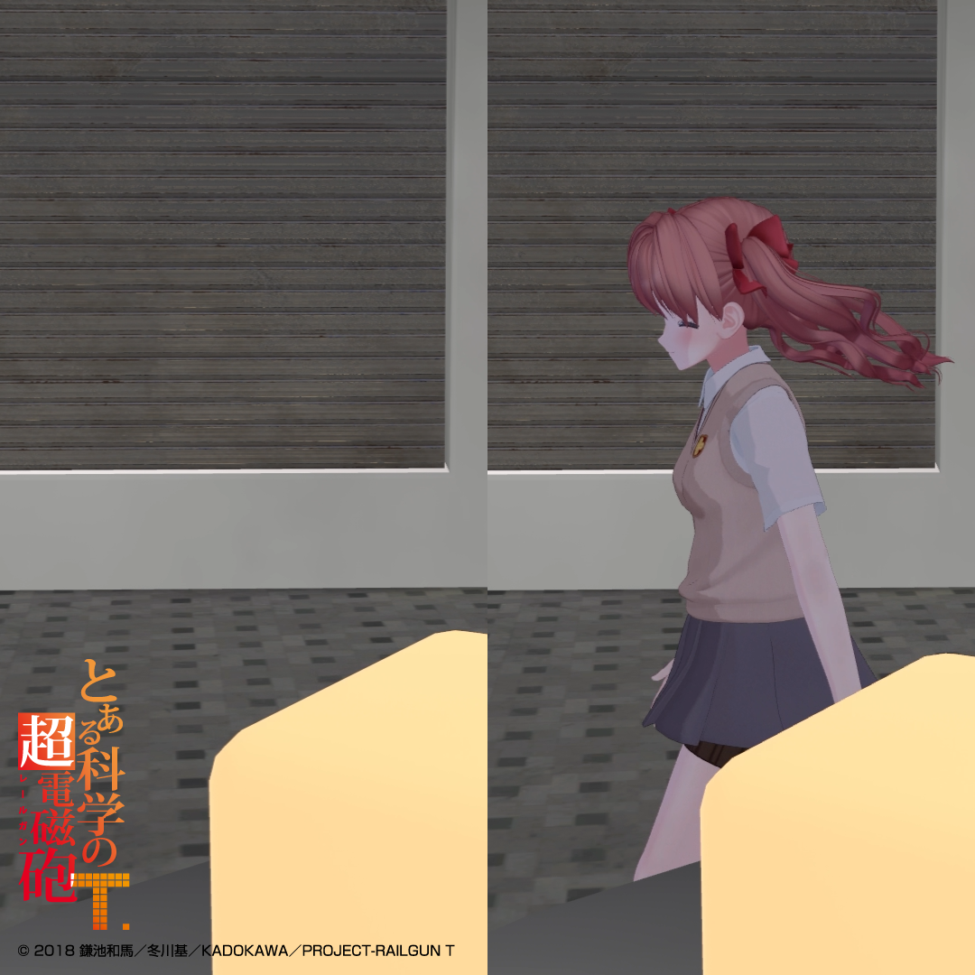 『とある科学の超電磁砲T』のVRChat向けデジタルファッションが発売。美琴と黒子の制服や超能力ギミックが登場_008